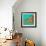 Turquoise Kai-Belen Mena-Framed Giclee Print displayed on a wall