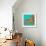 Turquoise Kai-Belen Mena-Framed Giclee Print displayed on a wall