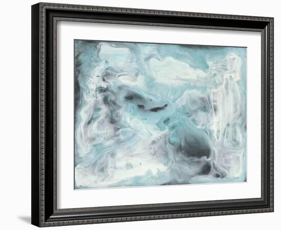 Turquoise Light II-Lila Bramma-Framed Art Print