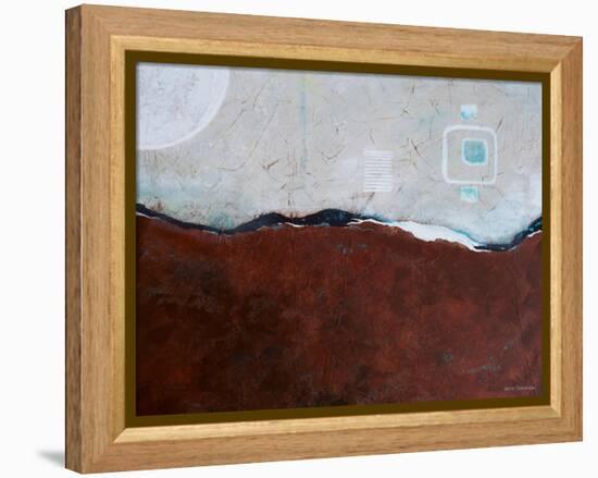 Turquoise Mine-Herb Dickinson-Framed Premier Image Canvas