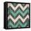 Turquoise Modele I-Elizabeth Medley-Framed Stretched Canvas