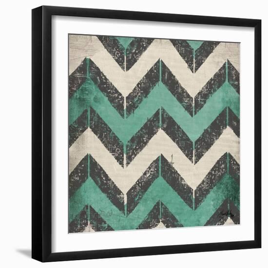 Turquoise Modele I-Elizabeth Medley-Framed Premium Giclee Print