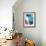 Turquoise No. 2-Ishita Banerjee-Framed Art Print displayed on a wall