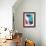 Turquoise No. 2-Ishita Banerjee-Framed Art Print displayed on a wall