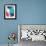 Turquoise No. 2-Ishita Banerjee-Framed Art Print displayed on a wall