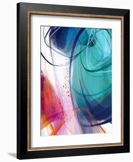 Turquoise No. 2-Ishita Banerjee-Framed Art Print