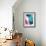 Turquoise No. 2-Ishita Banerjee-Framed Art Print displayed on a wall