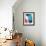 Turquoise No. 2-Ishita Banerjee-Framed Art Print displayed on a wall