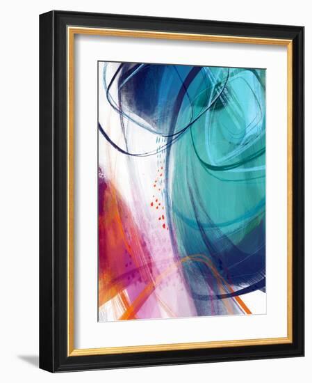 Turquoise No. 2-Ishita Banerjee-Framed Art Print