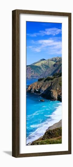 Turquoise Pacific Waters, California-null-Framed Photographic Print