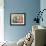 Turquoise Plume-Natasha Wescoat-Framed Giclee Print displayed on a wall
