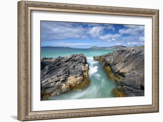 Turquoise Rush-Michael Blanchette Photography-Framed Photographic Print