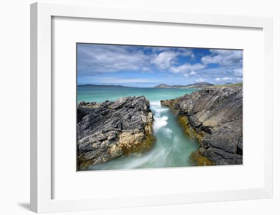 Turquoise Rush-Michael Blanchette Photography-Framed Photographic Print