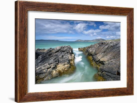 Turquoise Rush-Michael Blanchette Photography-Framed Photographic Print