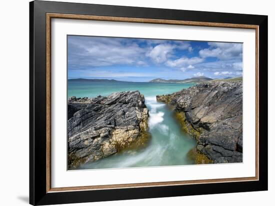 Turquoise Rush-Michael Blanchette Photography-Framed Photographic Print