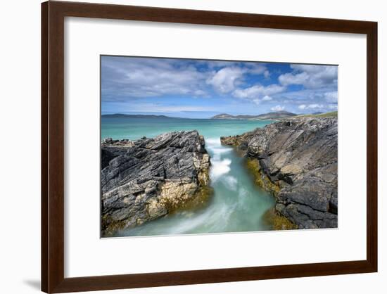 Turquoise Rush-Michael Blanchette Photography-Framed Photographic Print