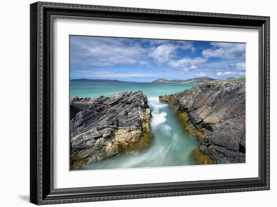 Turquoise Rush-Michael Blanchette Photography-Framed Photographic Print