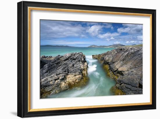 Turquoise Rush-Michael Blanchette Photography-Framed Photographic Print