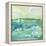 Turquoise Sea I-J. Holland-Framed Stretched Canvas