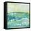 Turquoise Sea I-J. Holland-Framed Stretched Canvas