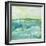 Turquoise Sea I-J. Holland-Framed Art Print