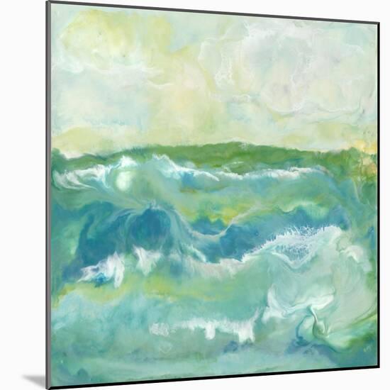 Turquoise Sea I-J. Holland-Mounted Art Print