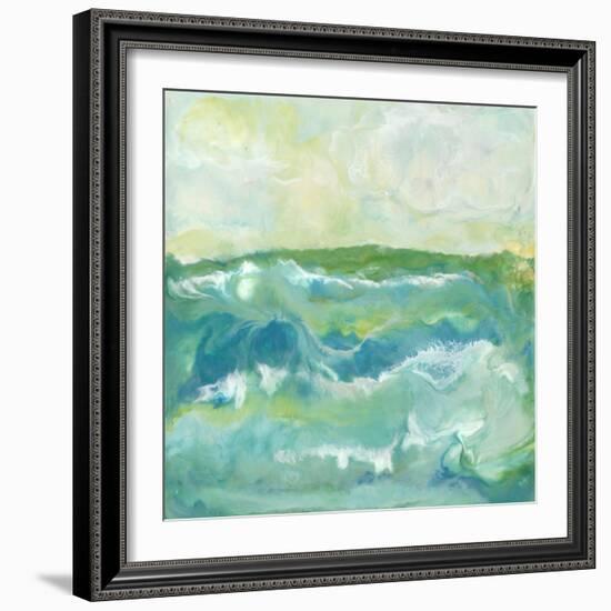 Turquoise Sea I-J. Holland-Framed Art Print