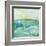 Turquoise Sea I-J. Holland-Framed Art Print