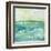 Turquoise Sea I-J. Holland-Framed Art Print