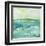 Turquoise Sea I-J. Holland-Framed Art Print