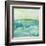 Turquoise Sea I-J. Holland-Framed Art Print