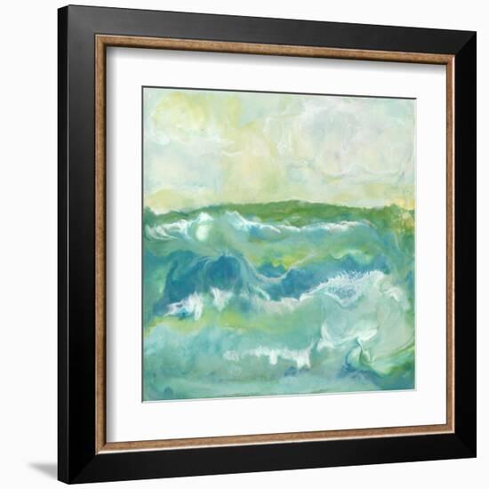 Turquoise Sea I-J. Holland-Framed Art Print