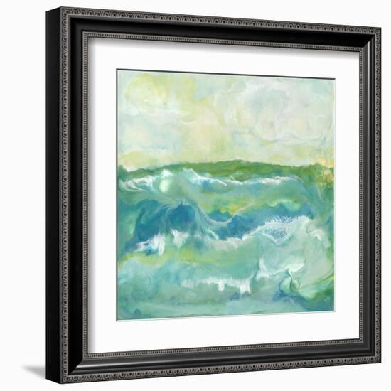 Turquoise Sea I-J. Holland-Framed Art Print