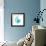 Turquoise Sea Shell-Albert Koetsier-Framed Art Print displayed on a wall