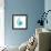 Turquoise Sea Shell-Albert Koetsier-Framed Art Print displayed on a wall