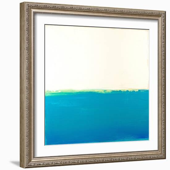 Turquoise Sea-Don Bishop-Framed Art Print