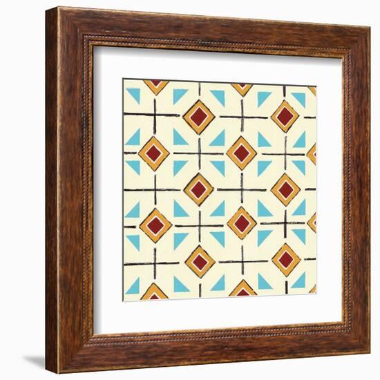 Turquoise Tango-Hope Smith-Framed Art Print