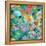 Turquoise Textile-Kim Parker-Framed Premier Image Canvas