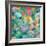 Turquoise Textile-Kim Parker-Framed Giclee Print