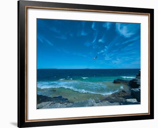 Turquoise Tide-Mike Toy-Framed Giclee Print