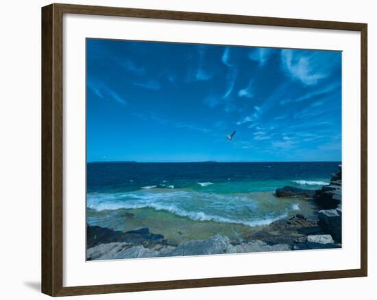 Turquoise Tide-Mike Toy-Framed Giclee Print