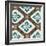 Turquoise Tile 1-Morgan Yamada-Framed Art Print