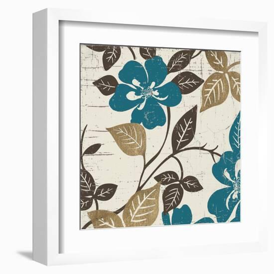 Turquoise Tile 2-Morgan Yamada-Framed Art Print