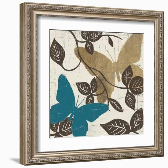 Turquoise Tile 3-Morgan Yamada-Framed Art Print