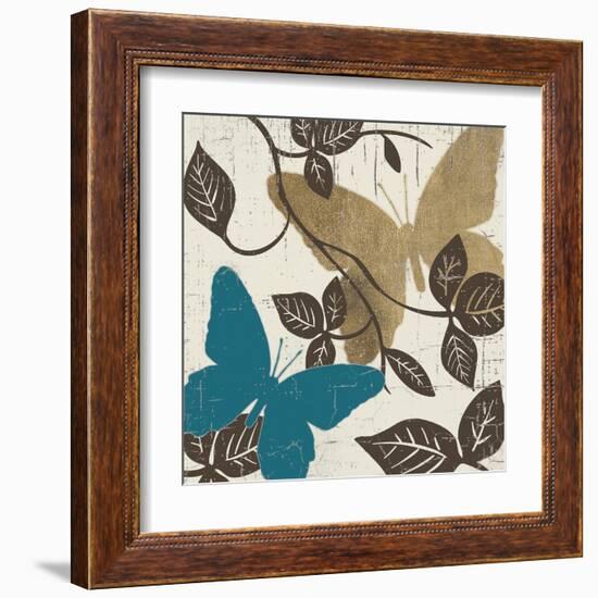 Turquoise Tile 3-Morgan Yamada-Framed Art Print