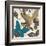 Turquoise Tile 3-Morgan Yamada-Framed Art Print