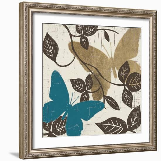 Turquoise Tile 3-Morgan Yamada-Framed Art Print