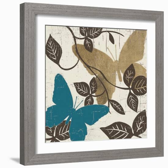 Turquoise Tile 3-Morgan Yamada-Framed Art Print