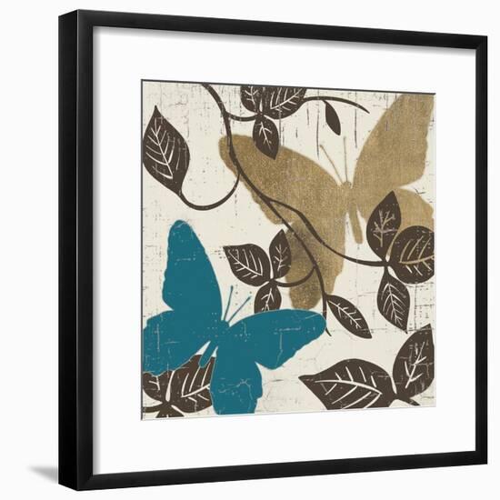 Turquoise Tile 3-Morgan Yamada-Framed Art Print