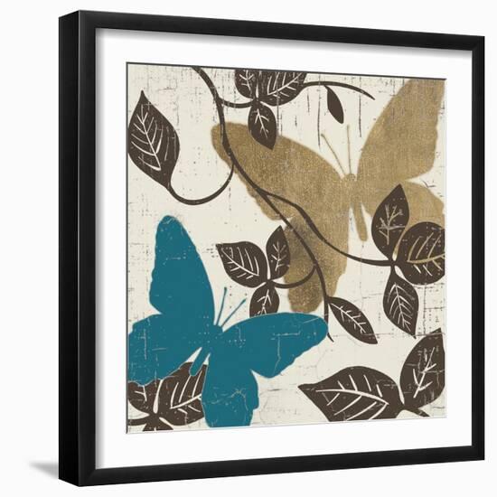 Turquoise Tile 3-Morgan Yamada-Framed Art Print